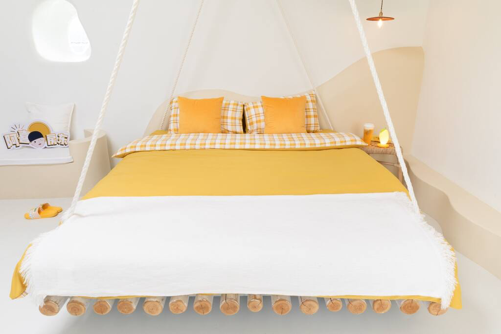 爱彼迎×喜茶联名民宿，充满了芝芝芒芒的味道