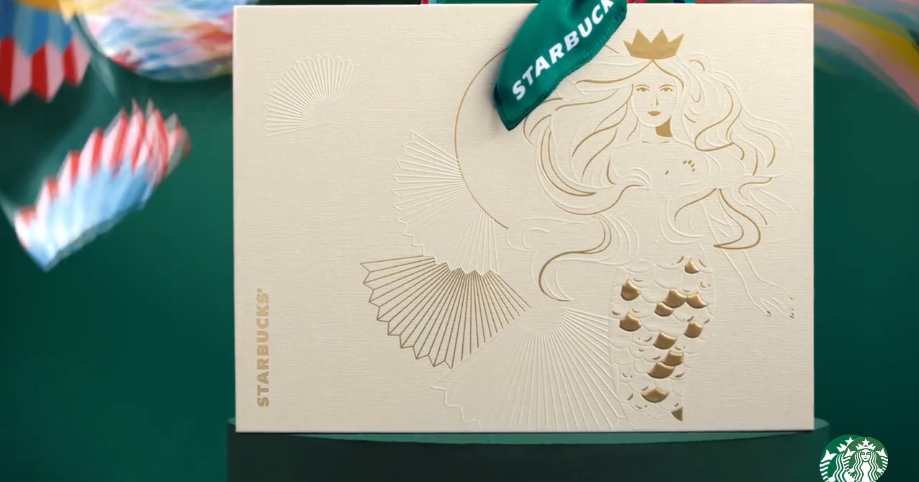 美人鱼变嫦娥？星巴克月饼包装设计有惊喜！