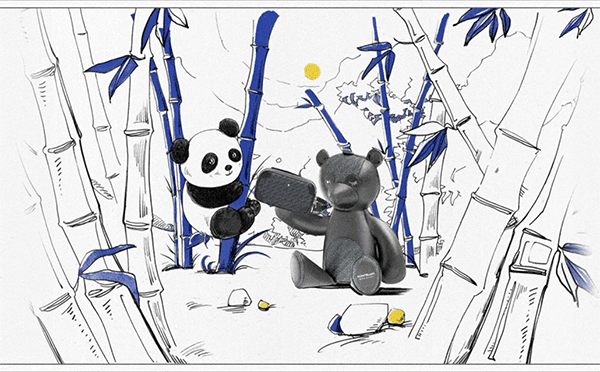 万宝龙动画广告片：M熊先生的旅行vlog