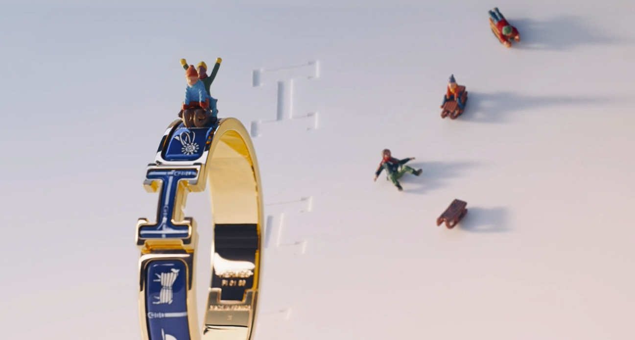 爱马仕圣诞短片：一起走进微观世界里的童话