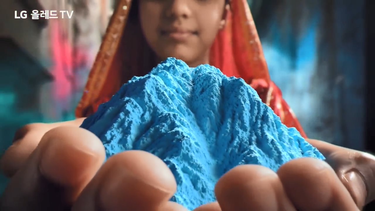 韩国LG电视广告：看见世界的色彩