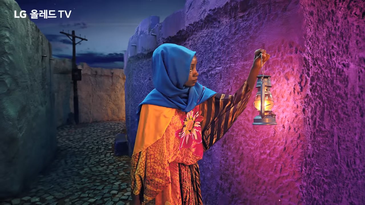 韩国LG电视广告：看见世界的色彩