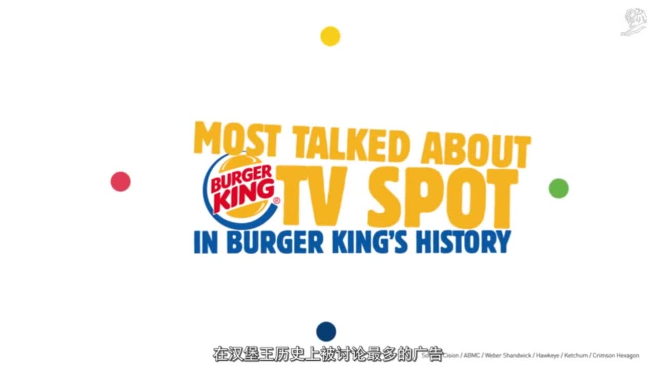 Burger King 汉堡 TVC广告